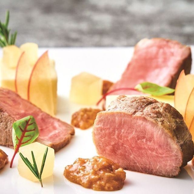 吉祥寺二葉栄養調理専門職学校 ☆調理☆ローストポーク 林檎のソース1