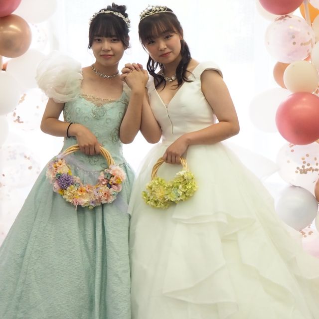 専修学校　モア・ヘアメイクカレッジ ウエディングドレス試着体験会（高校生限定）3