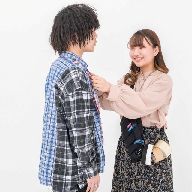 華服飾専門学校 スタイリスト体験1