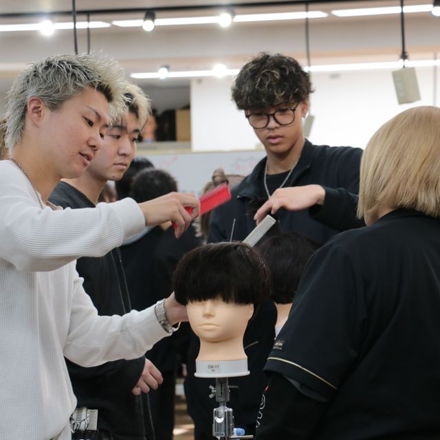 ＹＩＣ京都ビューティ専門学校 丸刈りベリー・ベリーショート体験2