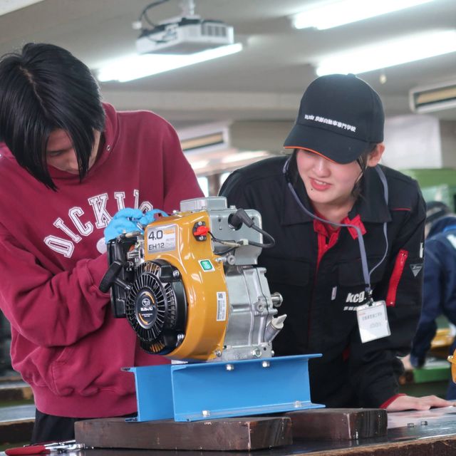 京都自動車専門学校 マツシマホールディングスでスペシャル体験入学！1