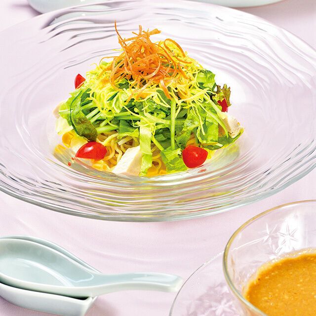 織田調理師専門学校 【中国料理体験&学校説明】冷やし中華1