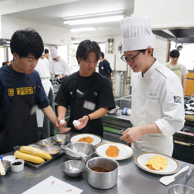 新潟調理師専門学校 レストランの味に挑戦！西洋料理オープンキャンパス3