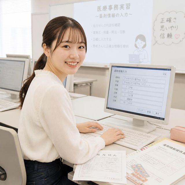 山陽女子短期大学 あなたのコミュ力どのくらい？/電子カルテにチャレンジ！1