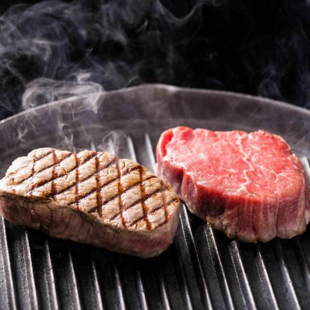 町田調理師専門学校 自分好みの焼き方で!【牛フィレ肉のステーキ】1
