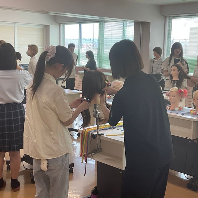 青森県ヘアアーチスト専門学校 体験型オープンキャンパス3