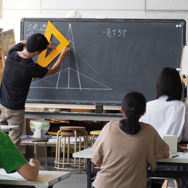 阿佐ヶ谷美術専門学校 風景・背景の遠近法テクニック1