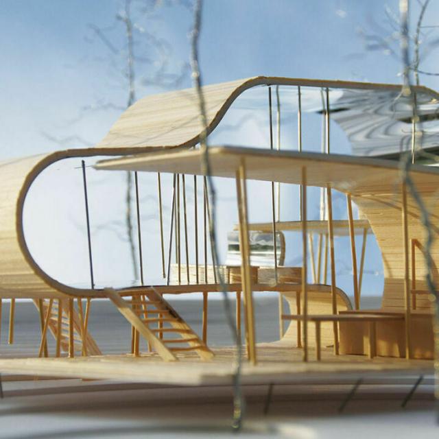 東京デザイナー学院 ミニチュアの空間を体験しよう! ~建築模型の基本講座~1
