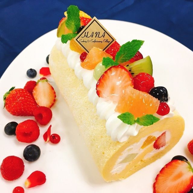 華調理製菓専門学校 体験実習付きオープンキャンパス～季節のフルーツロールケーキ1