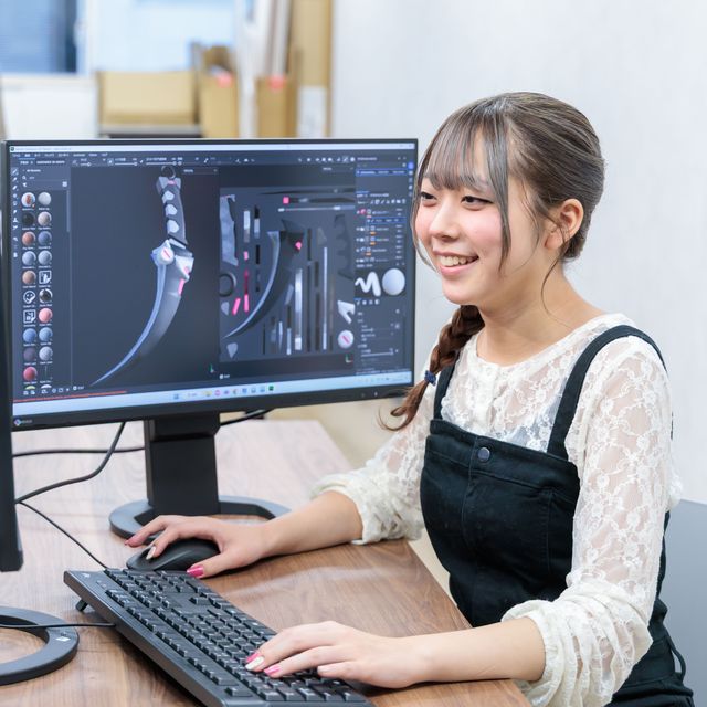 名古屋デザイン＆テクノロジー専門学校 CGクリエーター体験1