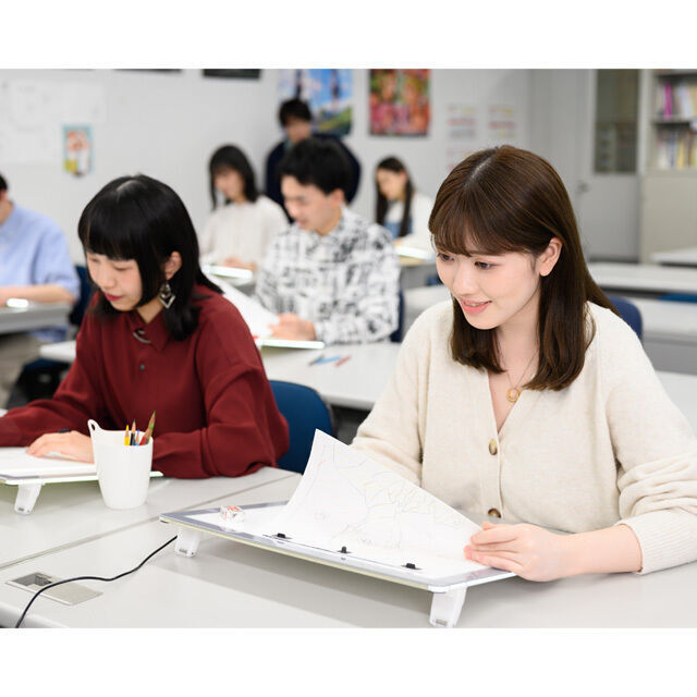 アミューズメントメディア総合学院 【アニメーション学科】ゲスト櫻井大樹さんによるトークイベント1