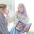国際ビューティ＆フード大学校 【ヘアメイク学科】似合わせ夏メイク体験