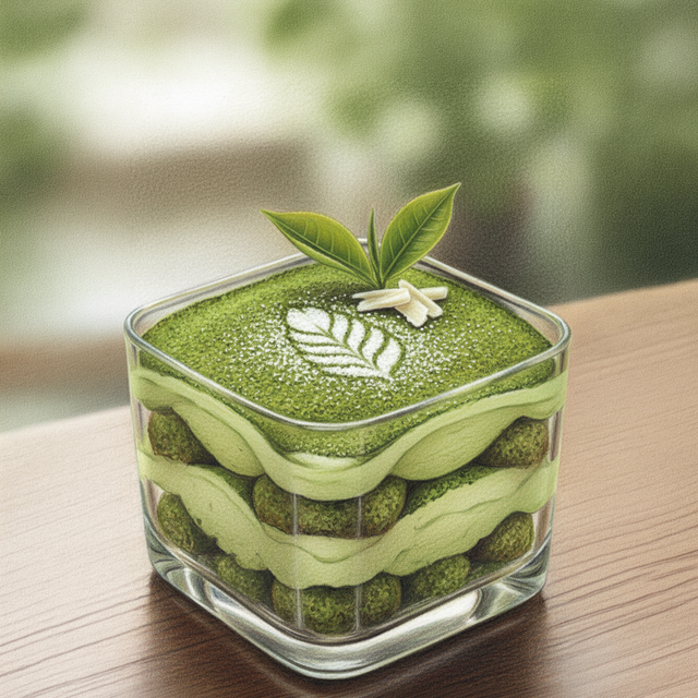 富山調理製菓専門学校 【製菓技術科】５/２３（土）抹茶ティラミス1