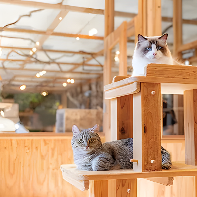 専門学校　福岡ビジョナリーアーツ 【ペット】 猫舎体験1