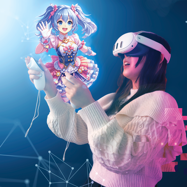 情報科学専門学校 【体験イベント】作ったキャラがVRで動く！アバター制作体験1