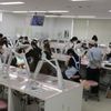 専門学校名古屋デンタル衛生士学院 AOエントリーも受付中！手用スケーラー使った実習です