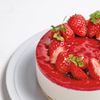 専門学校　福岡ビジョナリーアーツ 【フード】ストロベリーチーズケーキ