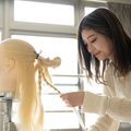 東京マックス美容専門学校 ヘアアレンジ体験