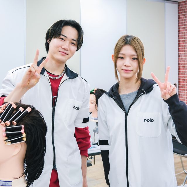 足利デザイン・ビューティ専門学校 美容総合科：ワインディングリレー開催3
