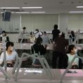10月入試出願期間中の体験入学（手用スケーラーの実習）／専門学校名古屋デンタル衛生士学院