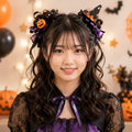 大村美容ファッション専門学校 体験A　ハロウィンパーティーアレンジ＆スタイリング
