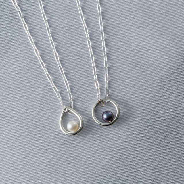 山脇美術専門学校 【ジュエリーデザイン科】天然パールペンダント1