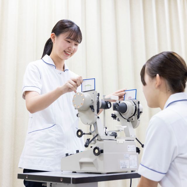 神戸総合医療専門学校 【視能訓練士科】先輩とも話せる！～体験実習・学科紹介～4