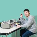 読売理工医療福祉専門学校 【電気電子学科】電気の配線工事や電気主任技術者の仕事を体験