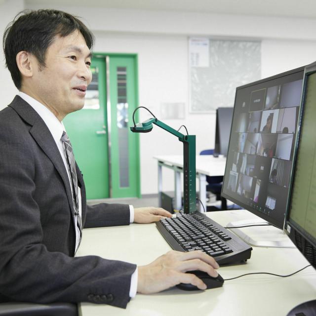 大阪電子専門学校 1対1で学科の先生に直接聞ける!オンライン相談会開催1