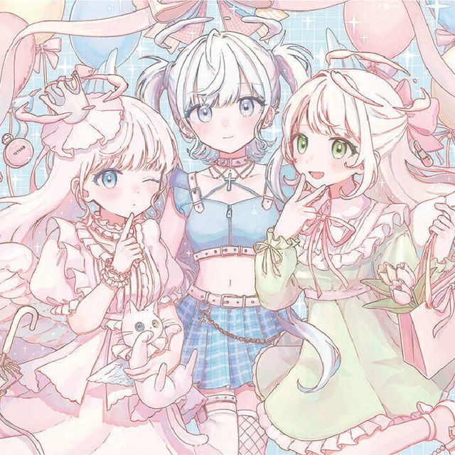 大阪総合デザイン専門学校 【コミックアート】かわいい女性キャラクターを描いてみよう！1