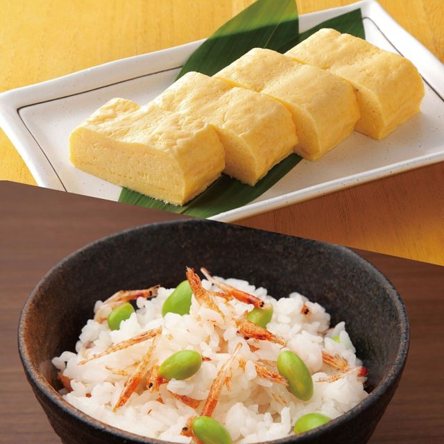 吉祥寺二葉栄養調理専門職学校 ☆調理☆出汁巻き玉子と桜エビの炊き込みご飯1