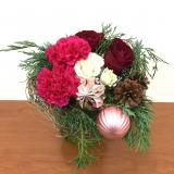 フラワーデザイン実習★クリスマスにぴったりのブーケを作ろう！の詳細