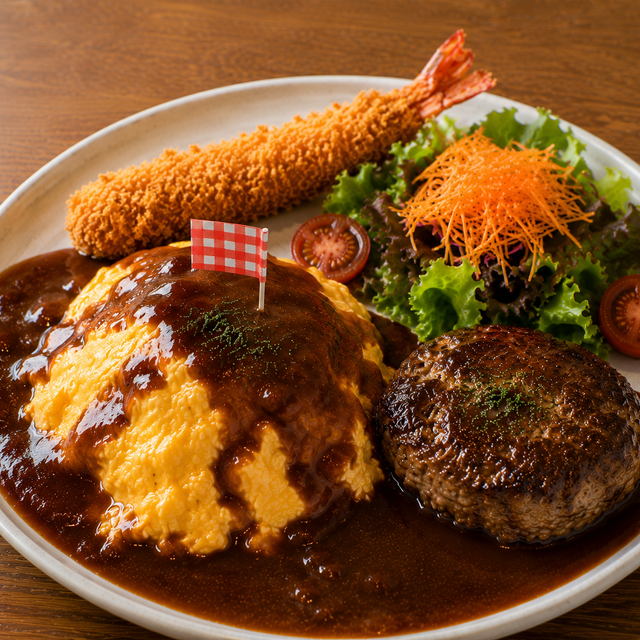 山手調理製菓専門学校 【たまごシェフクラブ】大人のお子様ランチ1