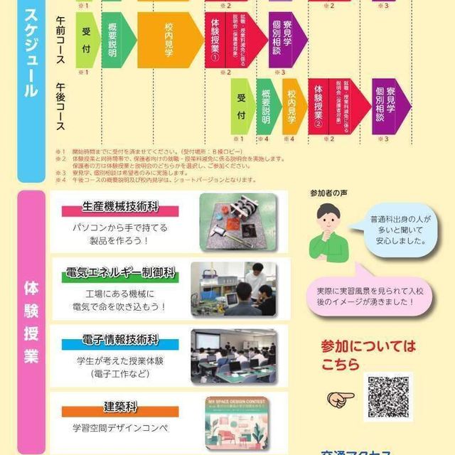 九州職業能力開発大学校 【電気エネルギー制御科】オープンキャンパス2