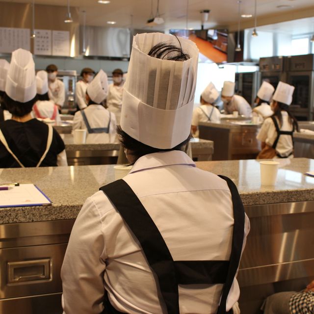 富山調理製菓専門学校 【製菓技術科】５/２３（土）抹茶ティラミス2