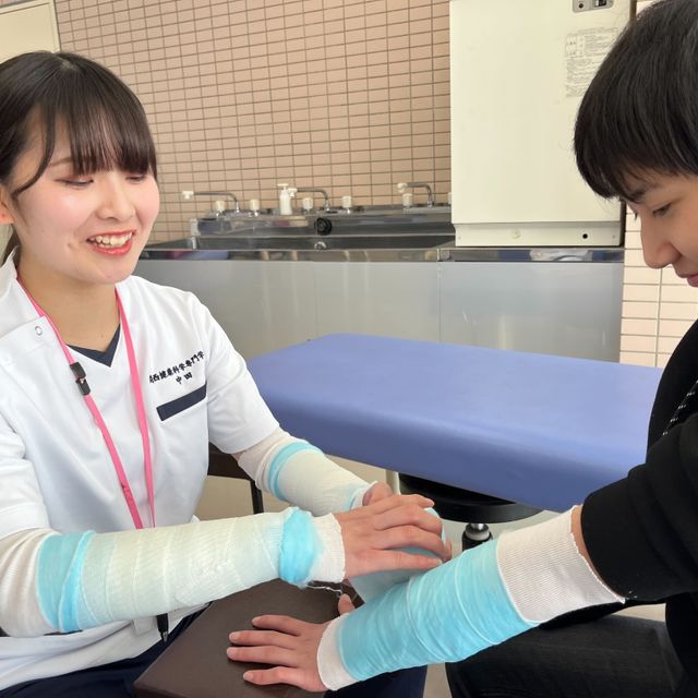 関西健康科学専門学校 【医療のプロへ】“治す力”を学ぶ。柔道整復師体験キャンパス！3