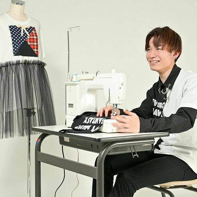 織田ファッション専門学校 Tシャツリメイク体験1