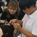 専門学校岡山ビューティモード ヘアビューティ学科｜国家試験技術課題ワインディングに挑戦！