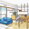 大阪総合デザイン専門学校 【インテリアデザイン】部屋をコーディネートしてみよう！