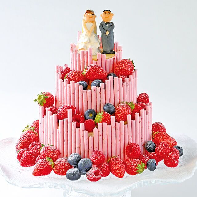 織田調理師専門学校 【製菓実習体験&学校説明】ミニウェディングケーキ1