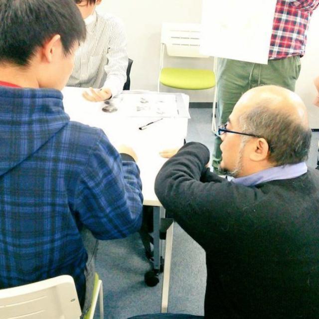 総合学園ヒューマンアカデミー京都校 イラストスキルアップ体験♪~男女のかき分け編~1