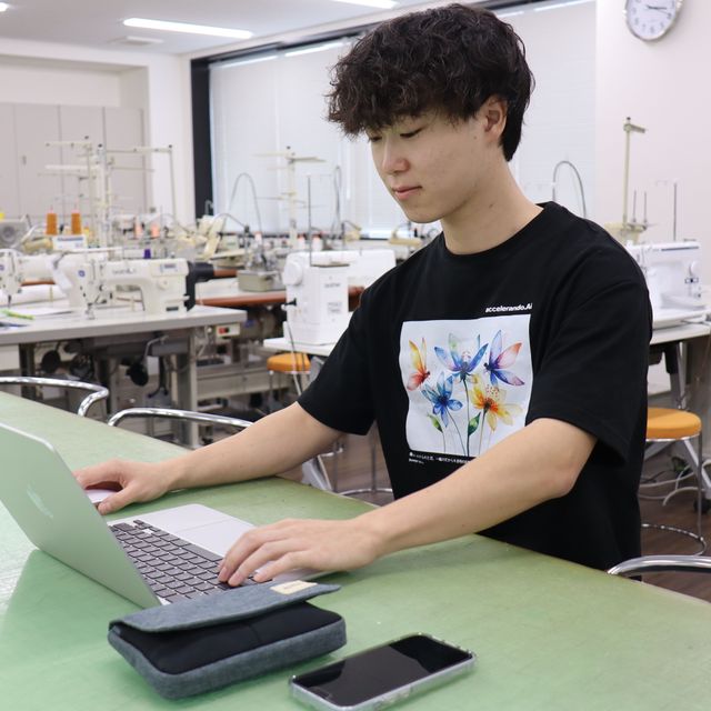 専門学校岡山ビジネスカレッジ ファッションクリエイター学科｜生成AIを使ってみよう！1