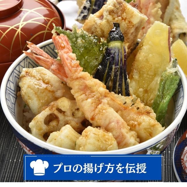 東京調理製菓専門学校 【W体験】天丼＆和パフェ2