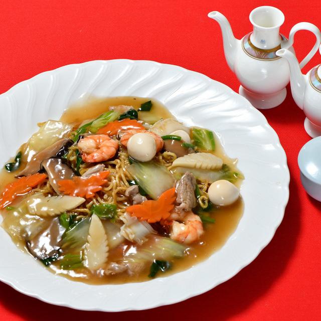 織田調理師専門学校 【3月】あんかけ焼きそば1