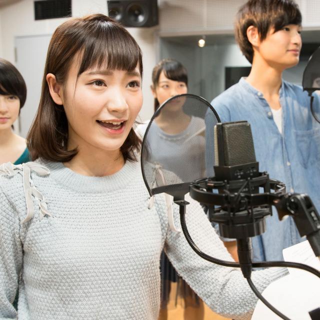放送声優科体験入学「アニメのアテレコ体験」