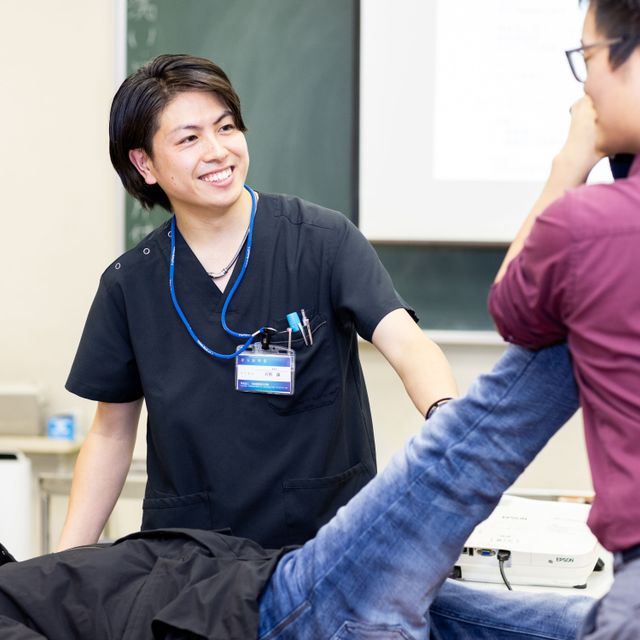 大阪行岡医療専門学校長柄校 【鍼灸科】プレスクール　入学前に先取り体験授業1