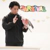専門学校ビジョナリーアーツ エキゾチックアニマルショーに挑戦！