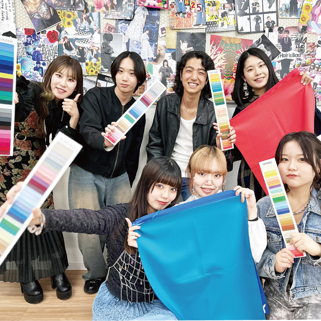 専門学校岡山ビジネスカレッジ ファッションクリエイター学科｜パーソナルカラー授業体験！1