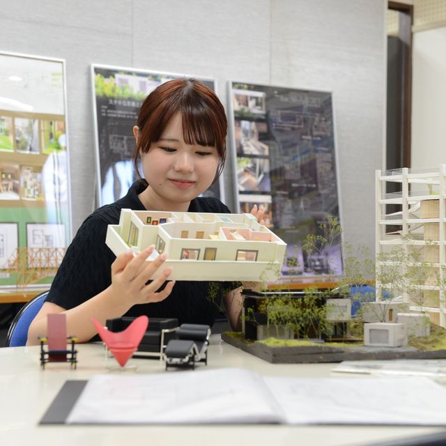 町田デザイン＆建築専門学校 【建築】サクッとプチ体験1