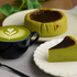 赤堀製菓・カフェ専門学校 抹茶バスクチーズケーキ＆抹茶ラテ1